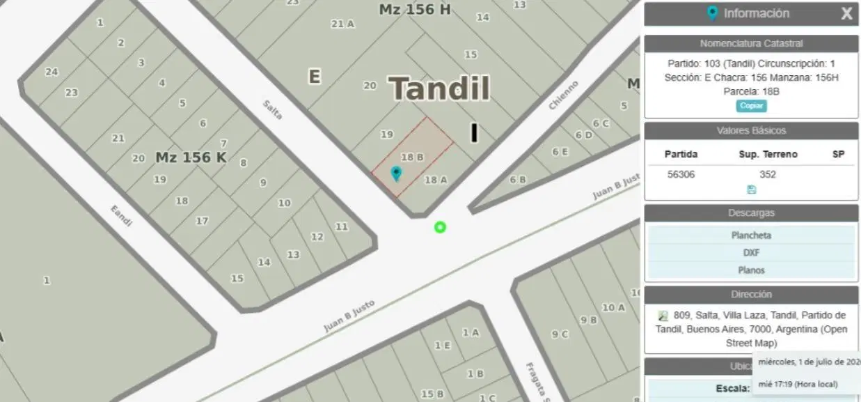 LOTE EN VENTA ZONA VILLA LAZA TANDIL 5