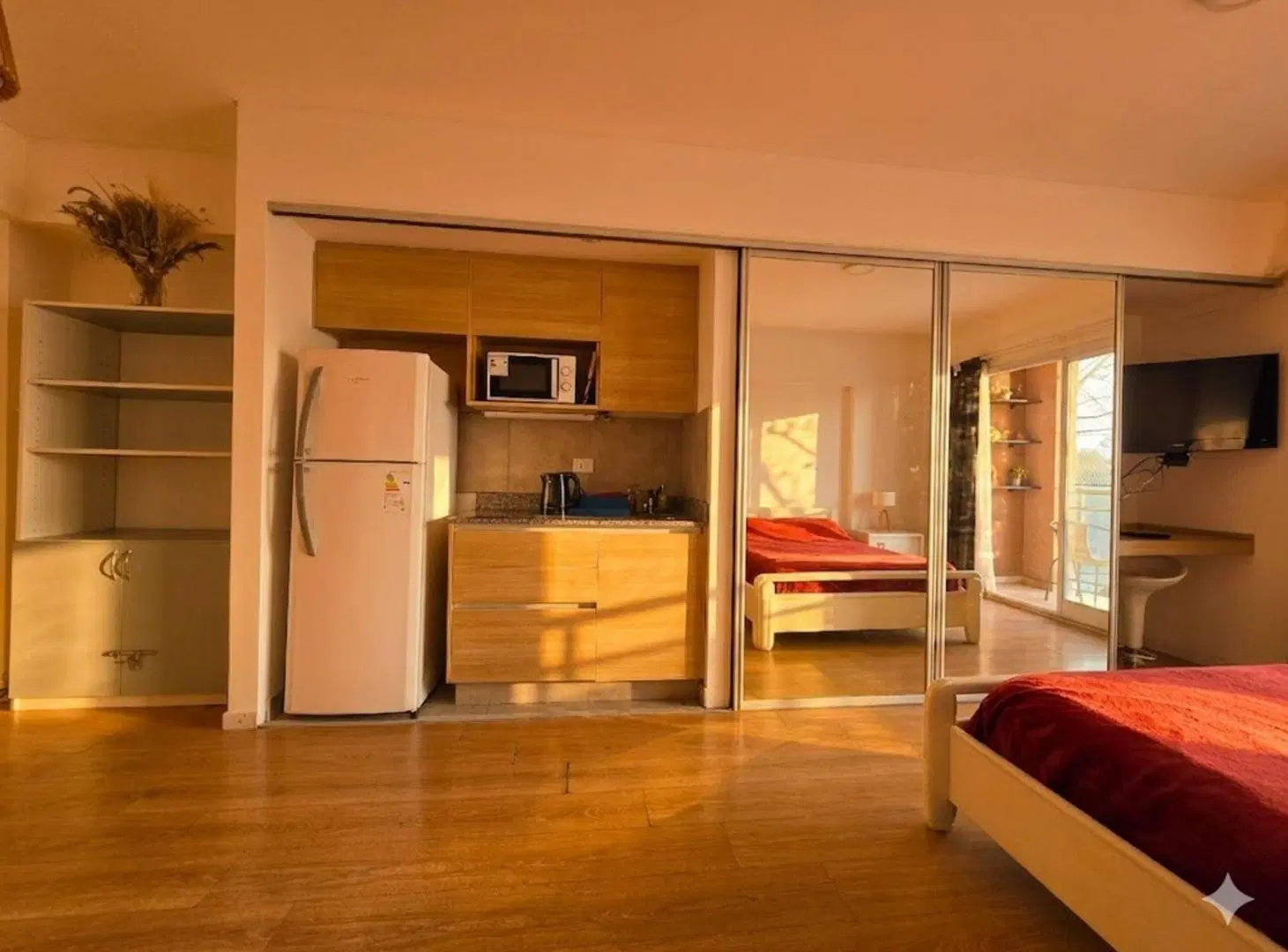 Exte Monoamb- balcon- Amoblado-Amenit-Palermo Hlwd 2