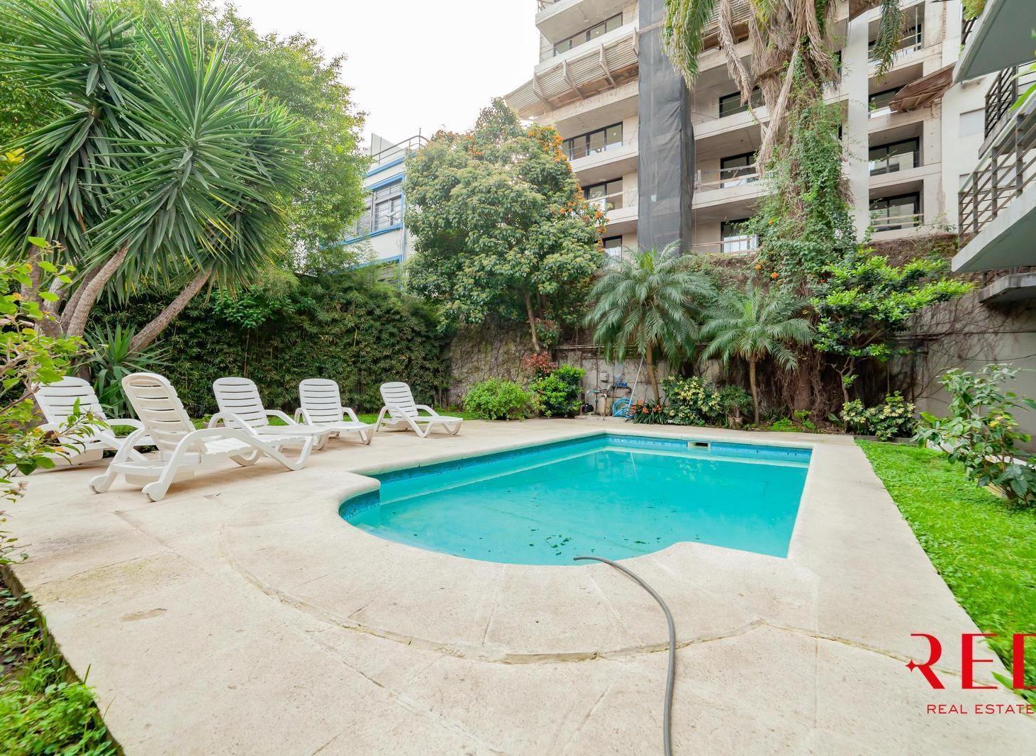 Foto de Monoambiente con balcón y pileta en Belgrano, imagen 3
