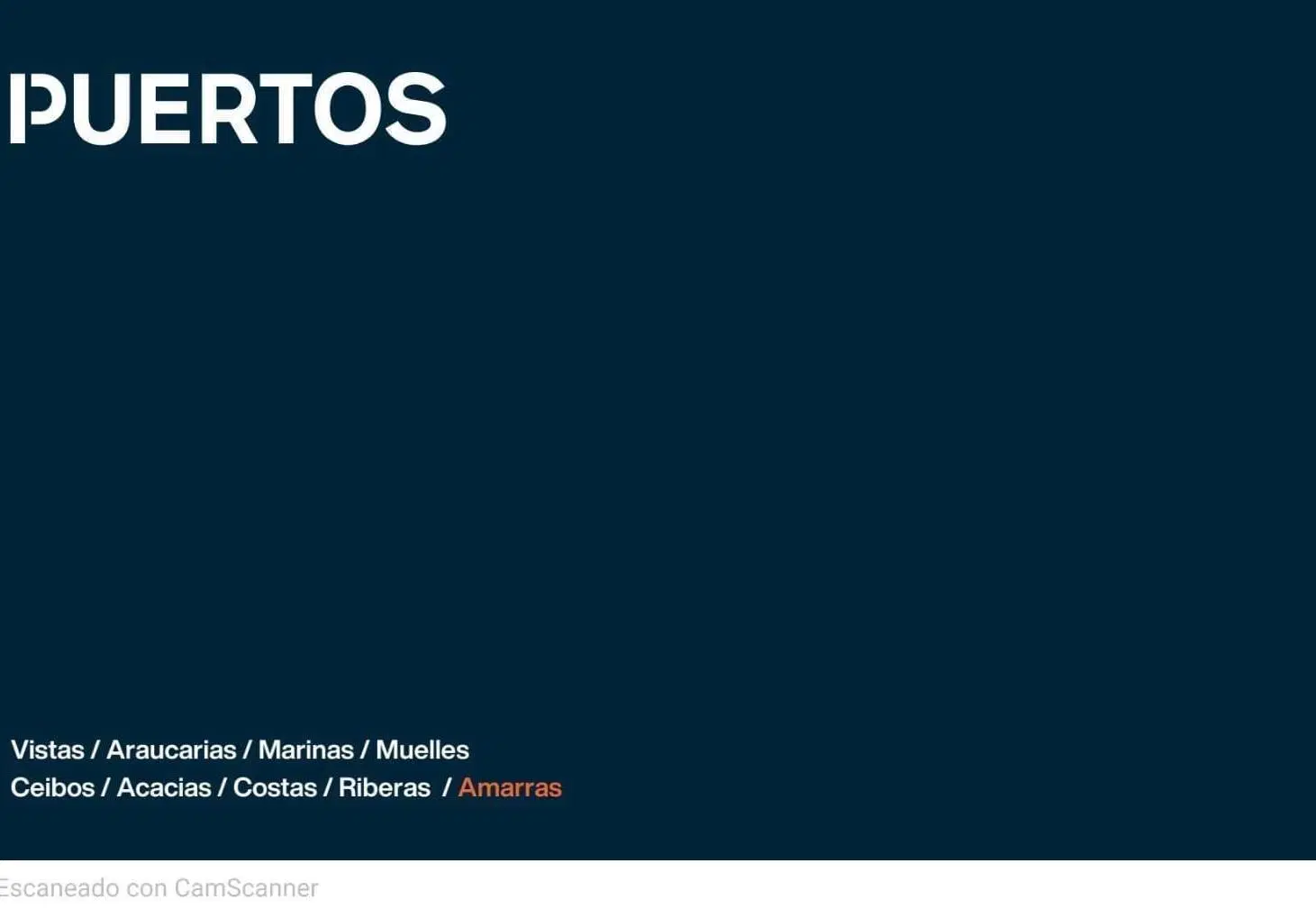 Terreno en Puertos - Amarras 2