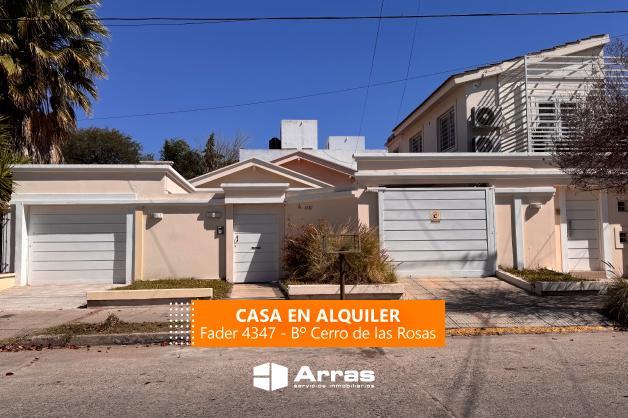 "ALQUILO CASA" en Barrio Cerro de las Rosas COMERCIO / VIVIENDA 1
