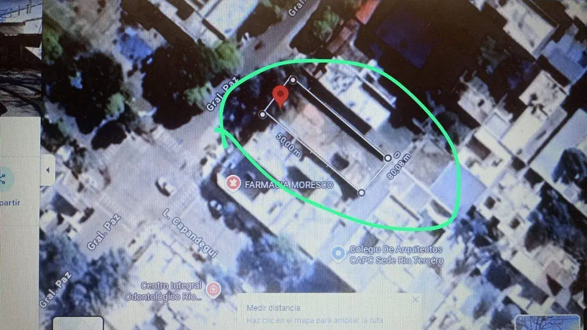 LOTE EN EL CENTRO DE RIO TERCERO SE VENDE 5