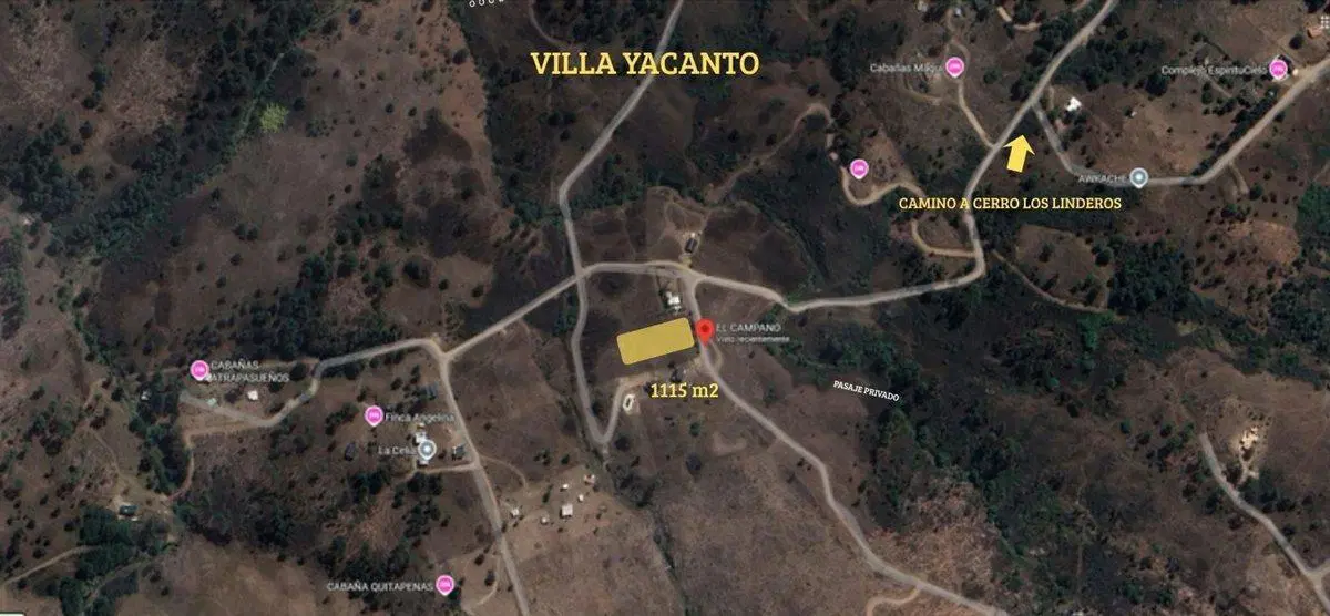 Se vende terreno con hermosa vista Villa Yacanto 4