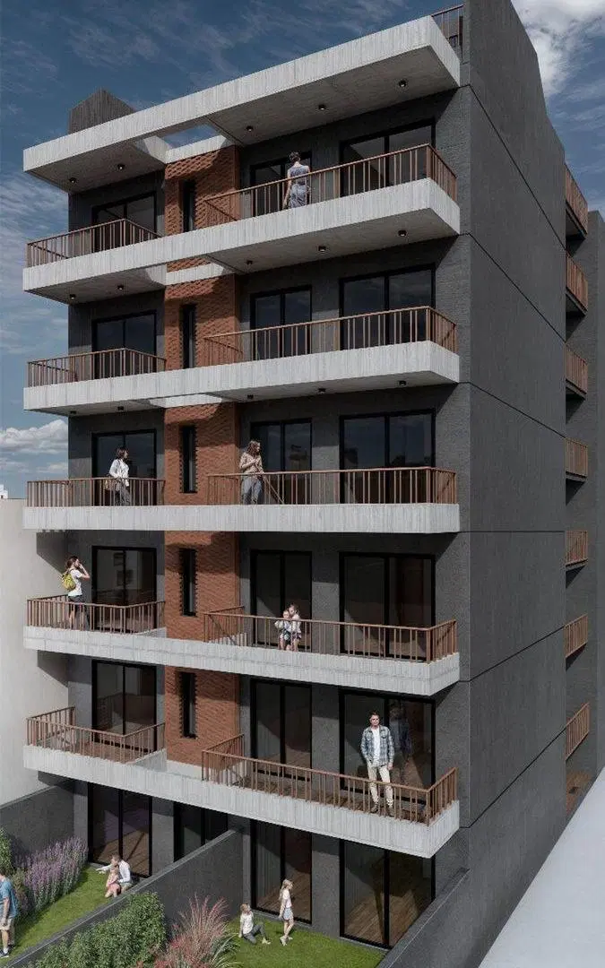 Departamento de 1 Dorm con Balcón Interno B° Provi 2