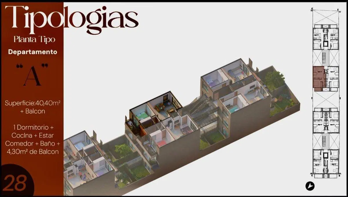 DEPTO 1DORM +BALCON AV CASTRO BARROS EXC/INVERSION 8
