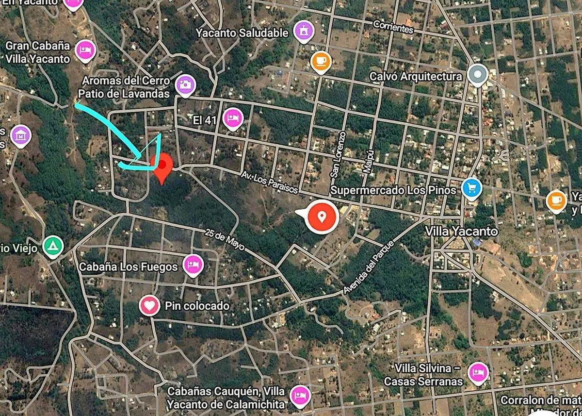 VENTA LOTE DE 1944 M2 CENTRO VILLA YACANTO 5