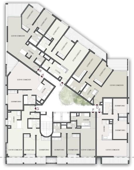 VENTA - Departamento un dormitorio con balcón y amenities. Alberdi, Rosario.