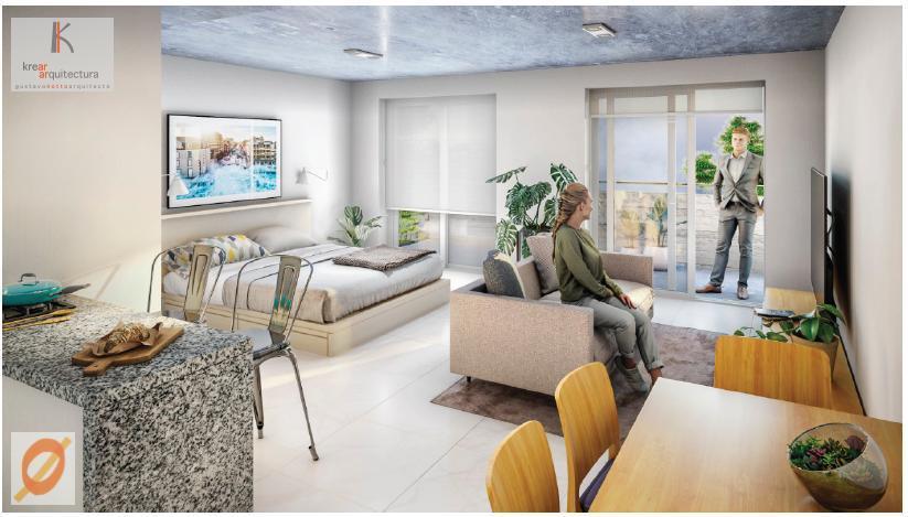 Foto de VENTA - Departamento Monoambiente c/Balcón - Financiación - República, imagen 2