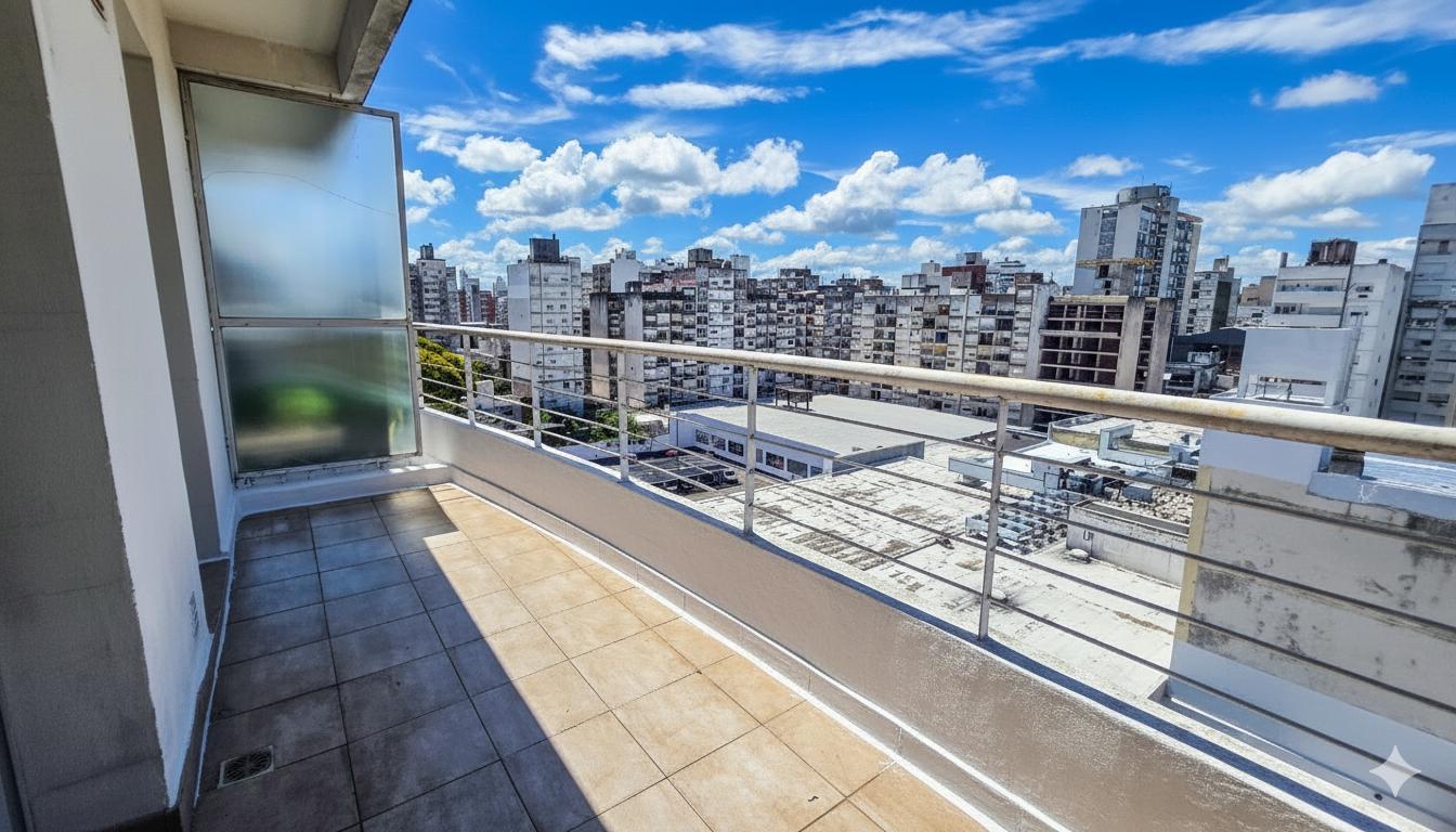 VENTA - Departamento de 2 dormitorios con doble balcón cochera APTO CREDITO, centro - ROSARIO