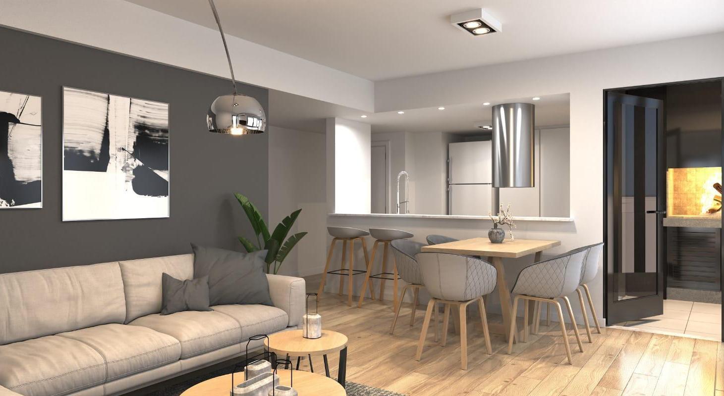 Foto de VENTA - Departamento de 2 dormitorios a estrenar, Balcon con parrillero, imagen 2