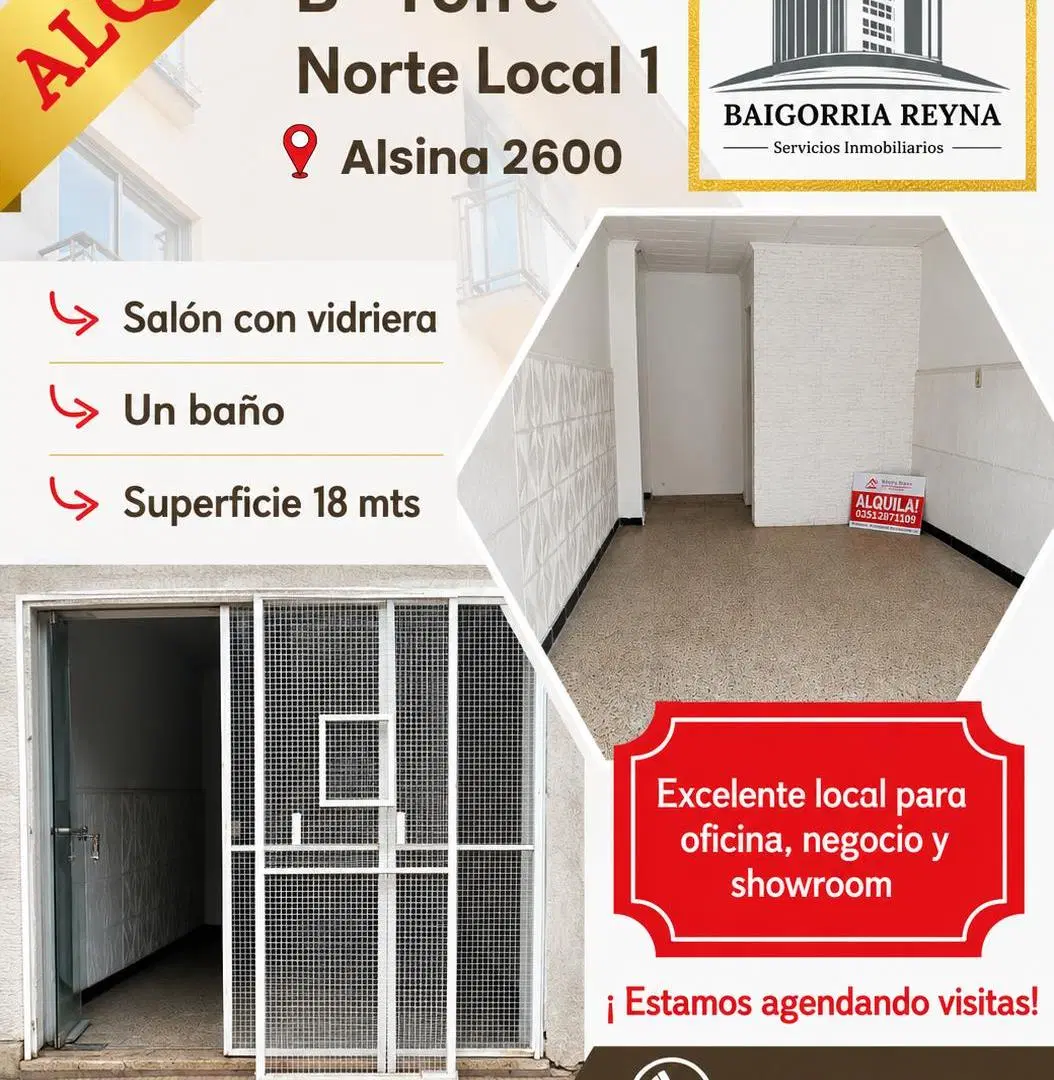 ALQUILO LOCAL COMERCIAL - YOFRE NORTE!! 5