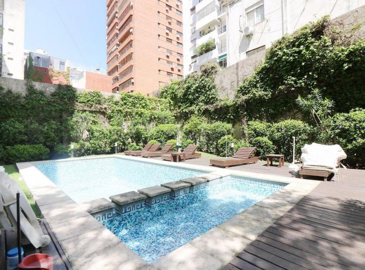 Departamento en Recoleta 3 Ambientes Piscina Parrilla Gimnasio Sauna 5