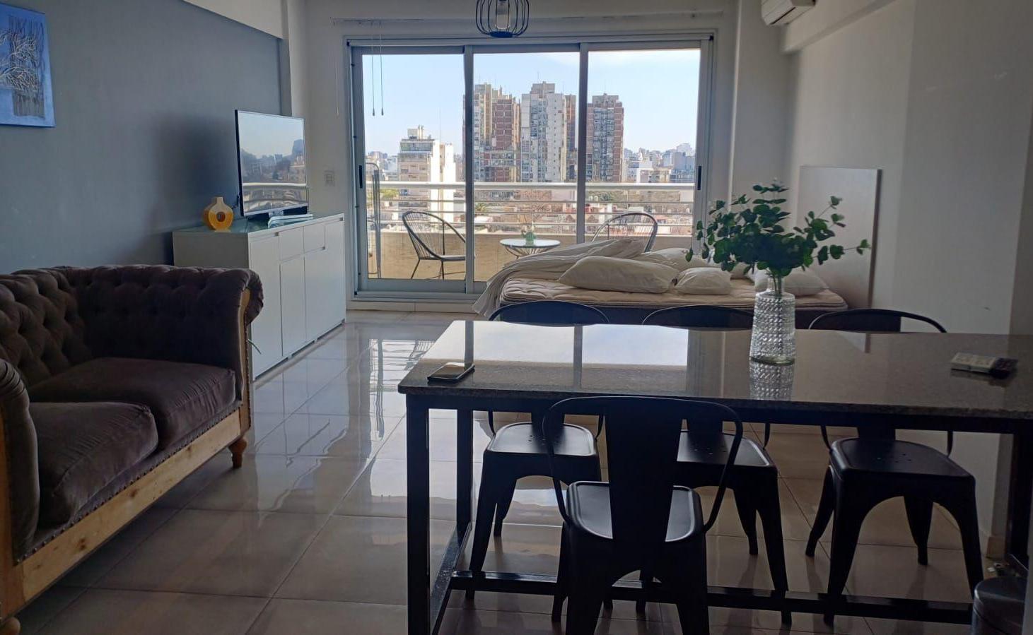 Alquiler monoambiente de categoría  con Piscina, Laundry, Solarium, Sauna y Gimnasio