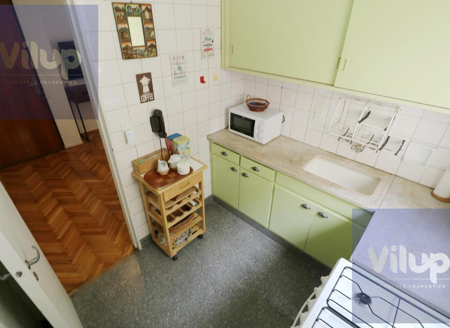 Departamento dos ambientes en Recoleta con terraza