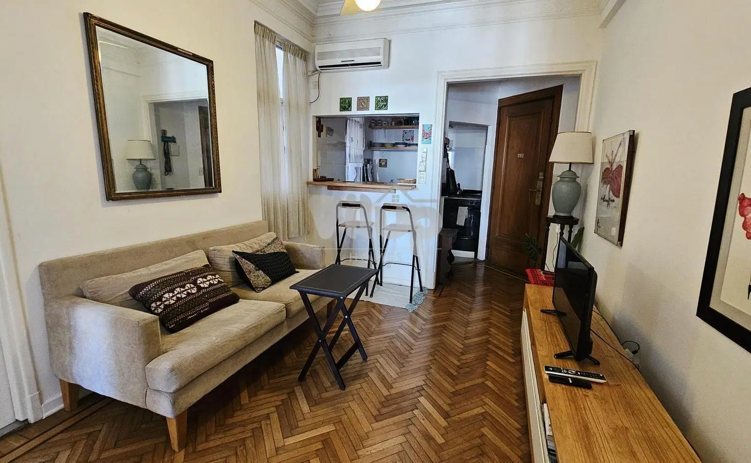 Departamento 3 ambientes alquiler temporario en Recoleta totalmente renovado 4