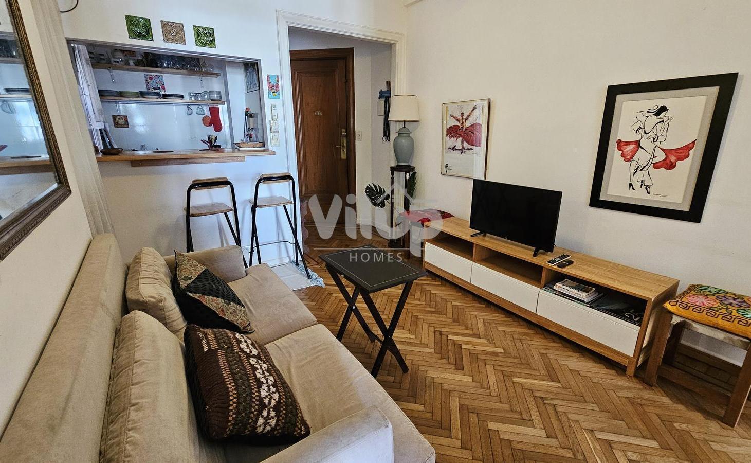 Departamento 3 ambientes alquiler temporario en Recoleta totalmente renovado