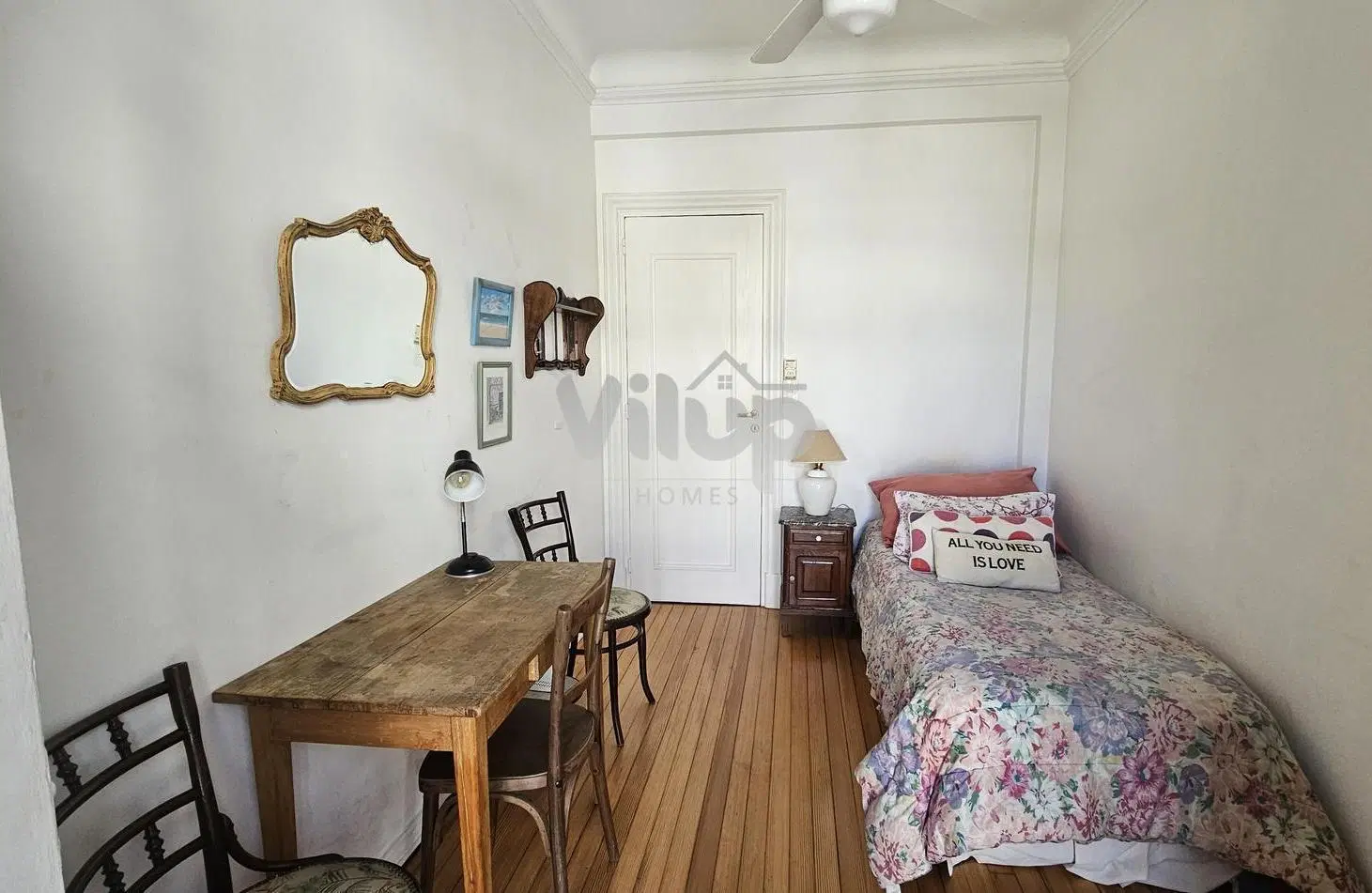 Departamento 3 ambientes alquiler temporario en Recoleta totalmente renovado 4