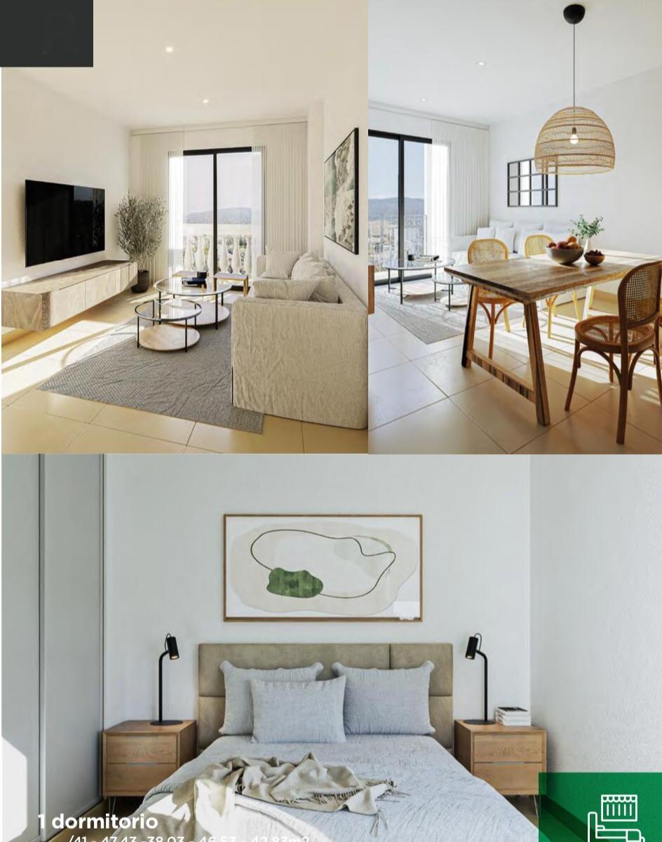 Departamento a Estrenar de 2 Dorm.. Entrega Junio 2025. 2