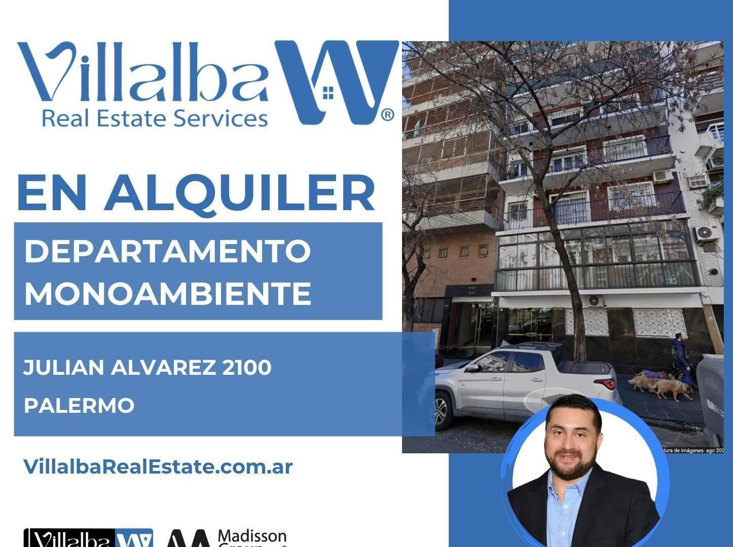 Foto de Excelente Monoambiente en Alquiler en Palermo | Muy Luminoso y, imagen 1