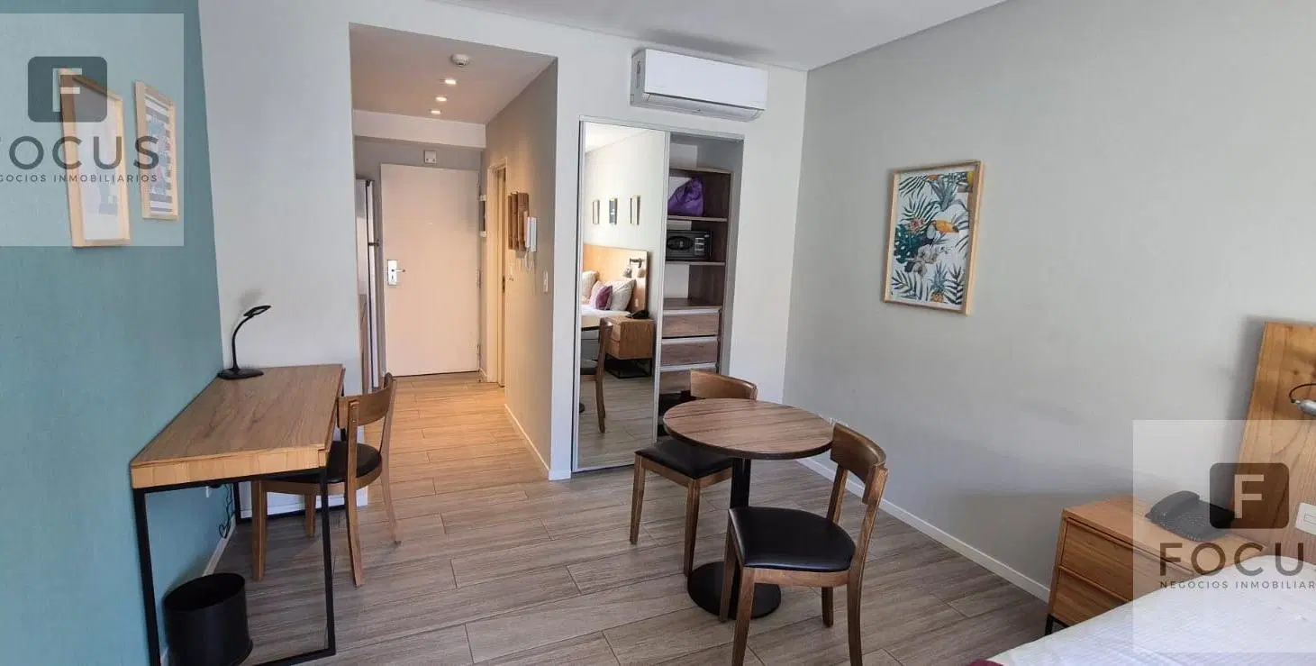 VENTA MONOAMBIENTE AMUEBLADO CON BALCON EN ALMAGRO 4
