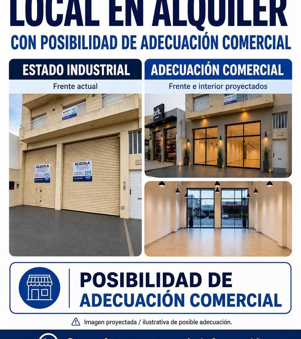 Foto de Alquiler 24 meses Local de 180 mts mas patio Zona Colinas de Peralta, imagen 4