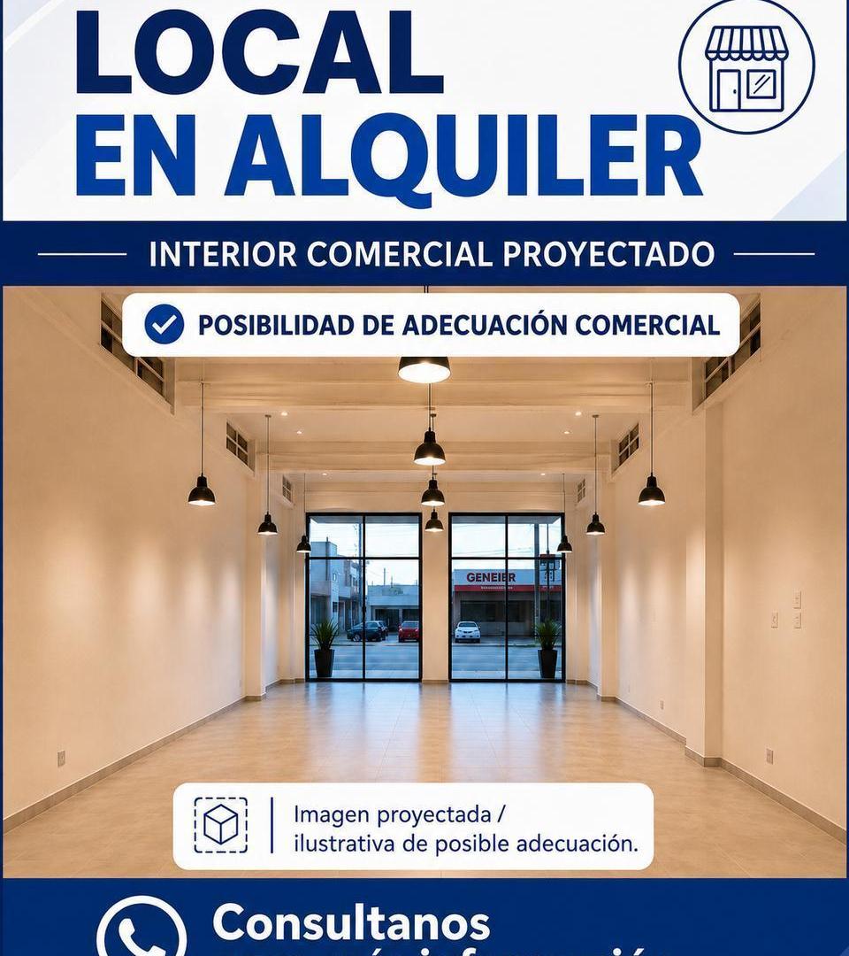Foto de Alquiler 24 meses Local de 180 mts mas patio Zona Colinas de Peralta, imagen 1