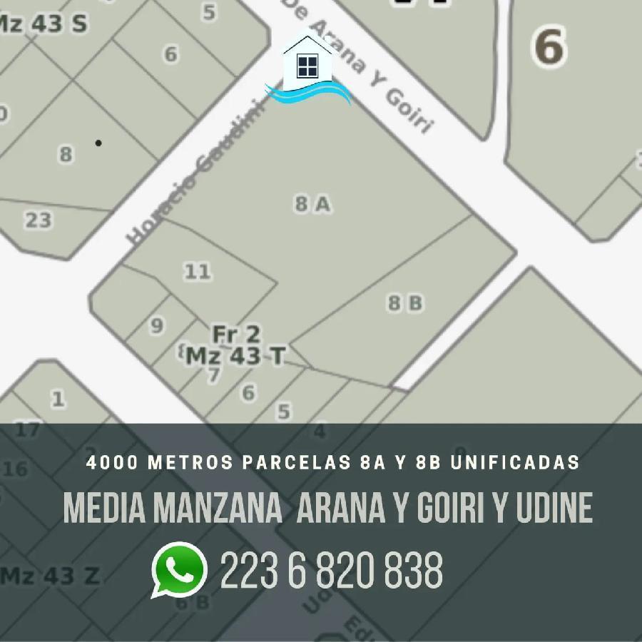 Media Manzana Apto Galpon a Una Cuadra de Av 4