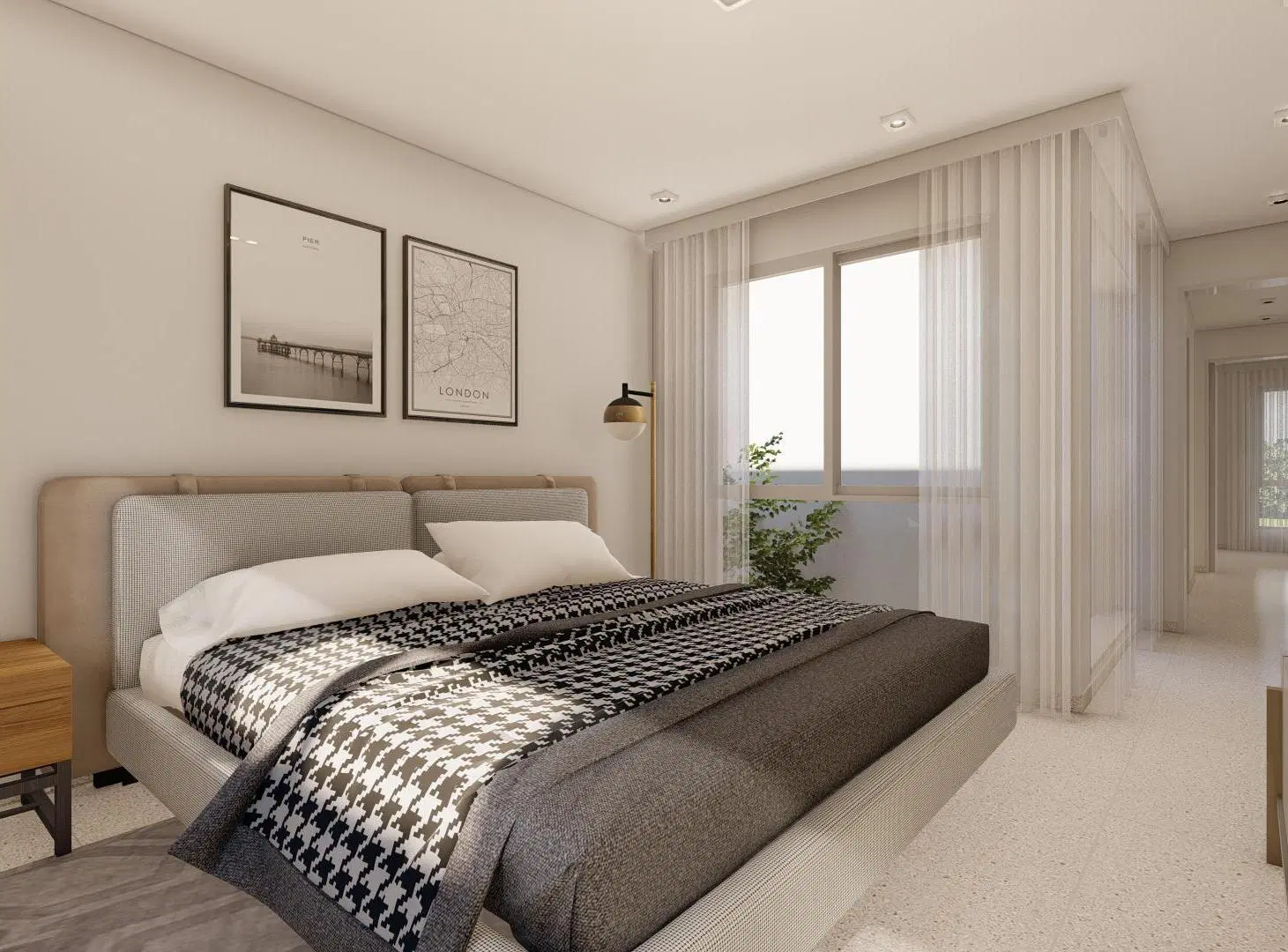 TERRAZAS DE MANANTIALES Categoria Moderno y Funcional, Duplex 3 Dorm con Piscina y patio fondo nort 8
