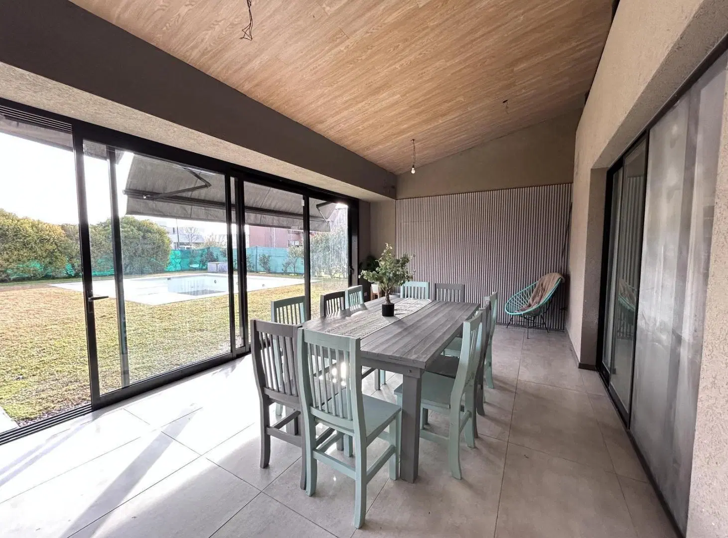 venta casa barrio cerrado san sebastin funes 2 dormitorios escritorio pileta una planta 8