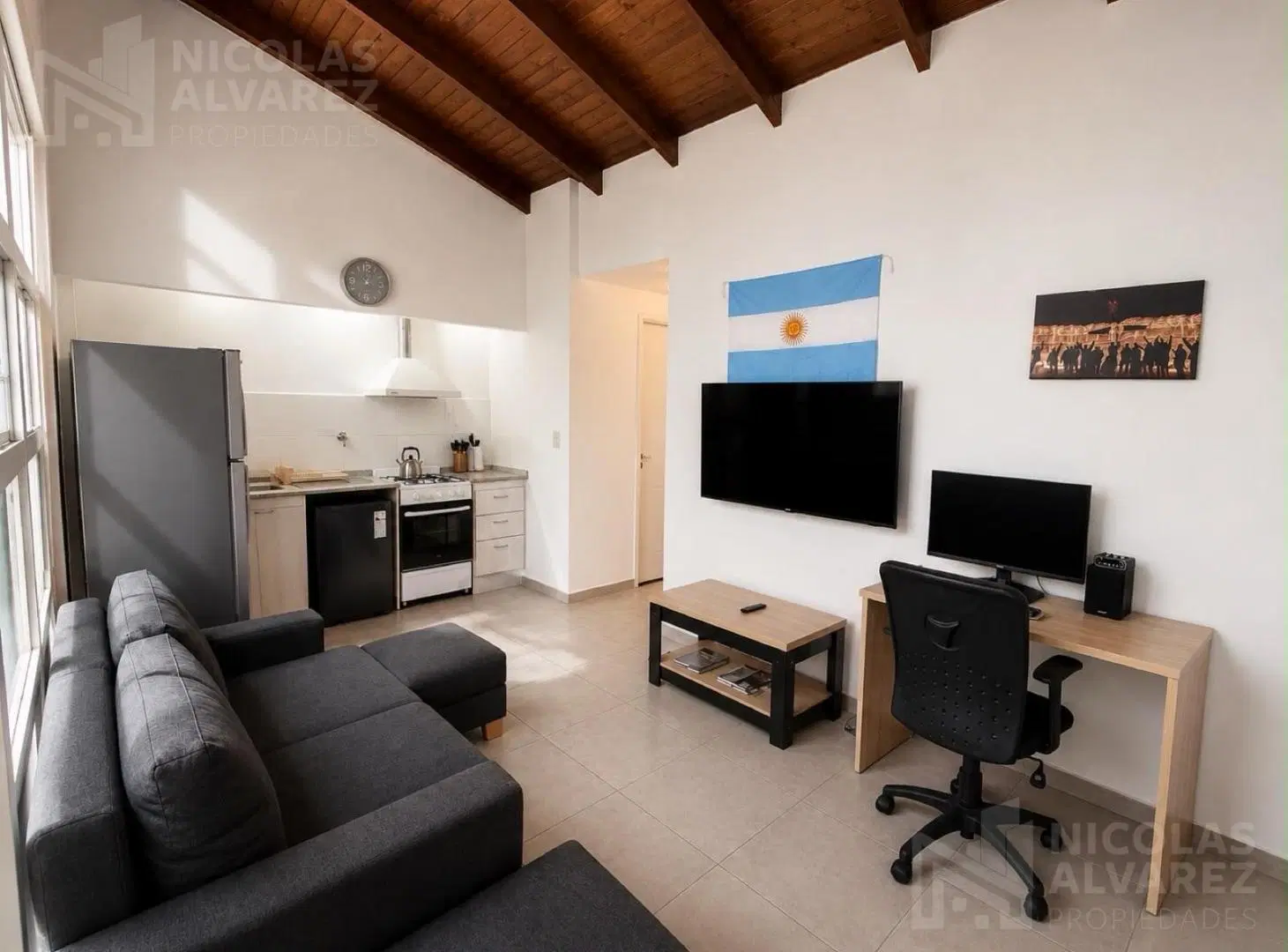 Venta Departamento Monoambiente muy luminoso! - Ciudadela Sur 5