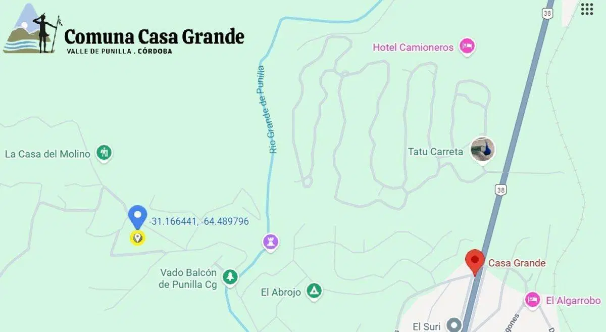 Venta 2 Lotes 1050m2 Escritura CASA GRANDE Punilla 3