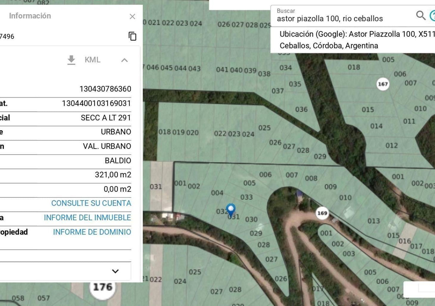 Foto de LOTE ESTANCIA EL ALTO RIO CEBALLOS 321M2 ESCRITURA, imagen 1