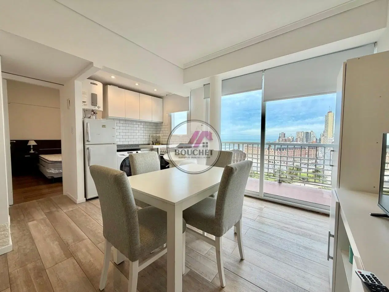 DEPARTAMENTO 2 AMBIENTES CON BALCON TERRAZA Y VISTA AL MAR EN VENTA | PLAZA COLON 2