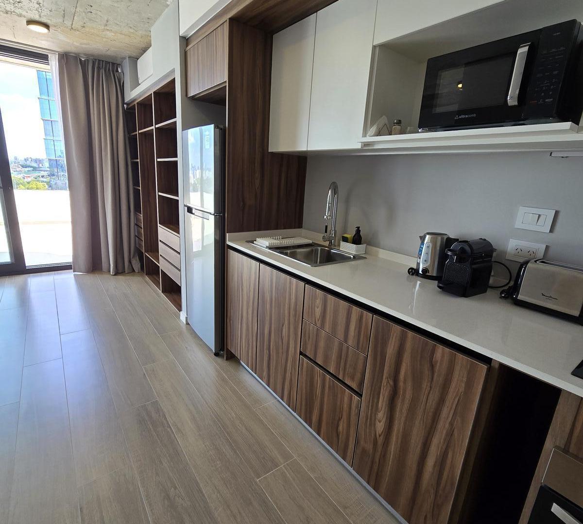 Foto de VENTA DEPARTAMENTO MONOAMNBIENTE AMOBLADO CON BALCON EN PALERMO - APTO, imagen 3