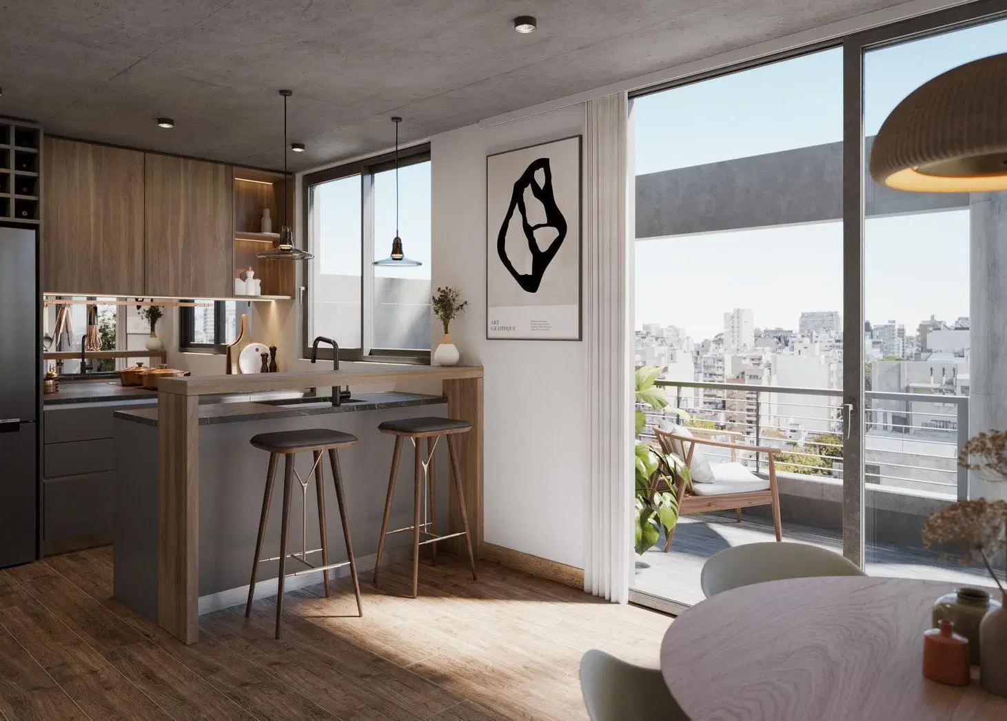 DEPARTAMENTOS EN VENTA 2 AMBIENTES AL FRENTE CON AMENITIES EN BELGRANO 2