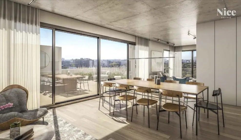 DEPARTAMENTO EN VENTA 3 AMBIENTES EN COLEGIALES - COCHERA - AMENITIES EN CONSTRUCCION 4