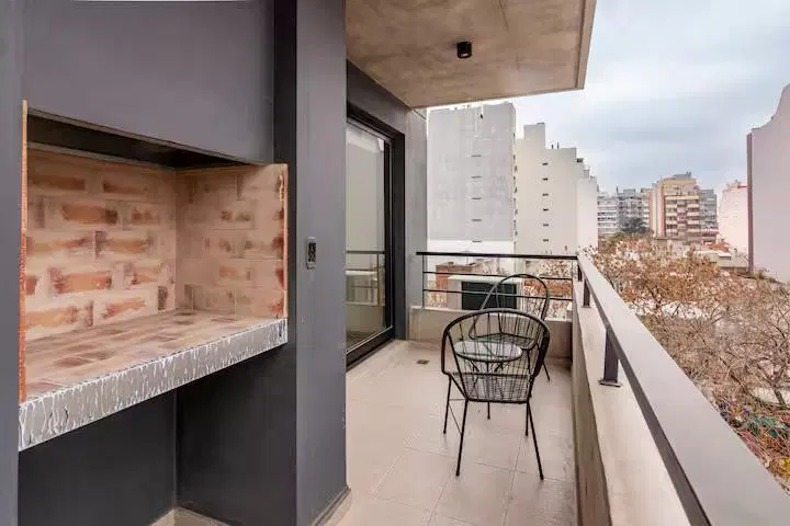 VENTA DEPARTAMENTO 2 AMBIENTES CON BALCON Y PARRILLA EN PALERMO  HOLLYWOOD 5