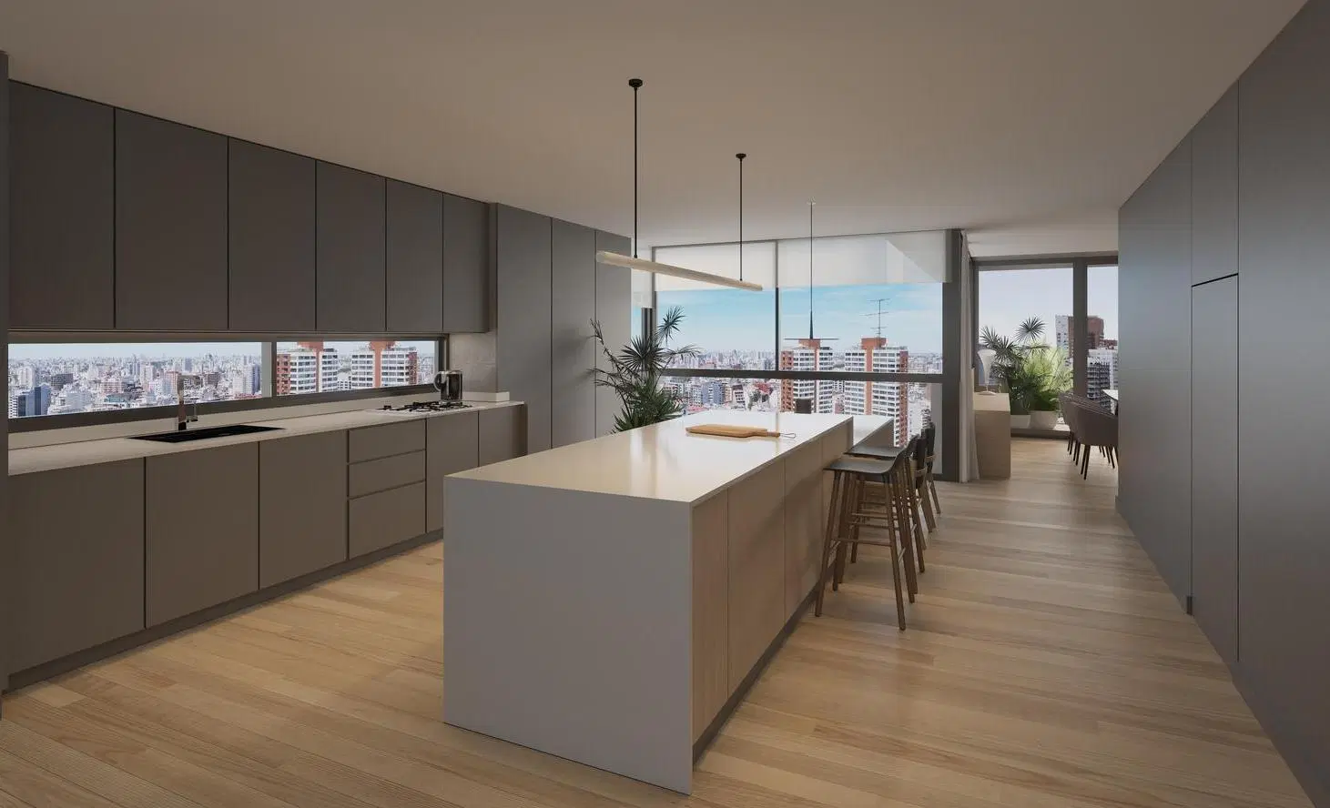 DEPARTAMENTO EN VENTA PISO DE 4 AMBIENTES - LAVADERO - COCHERA - FULL AMENITIES - BELGRANO 5