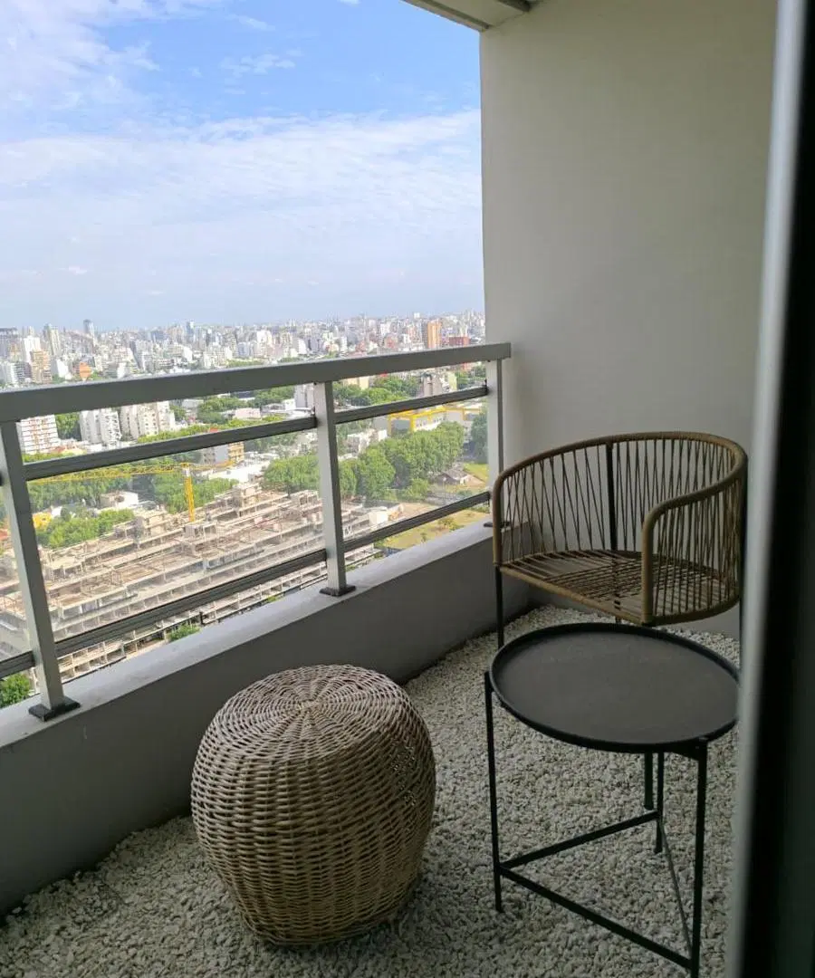 ALQUILER 3 AMBIENTES CON ESCRITORIO AMOBLADO CON 2 COCHERAS Y TERRAZA CON PARRILLA EN PALERMO 4