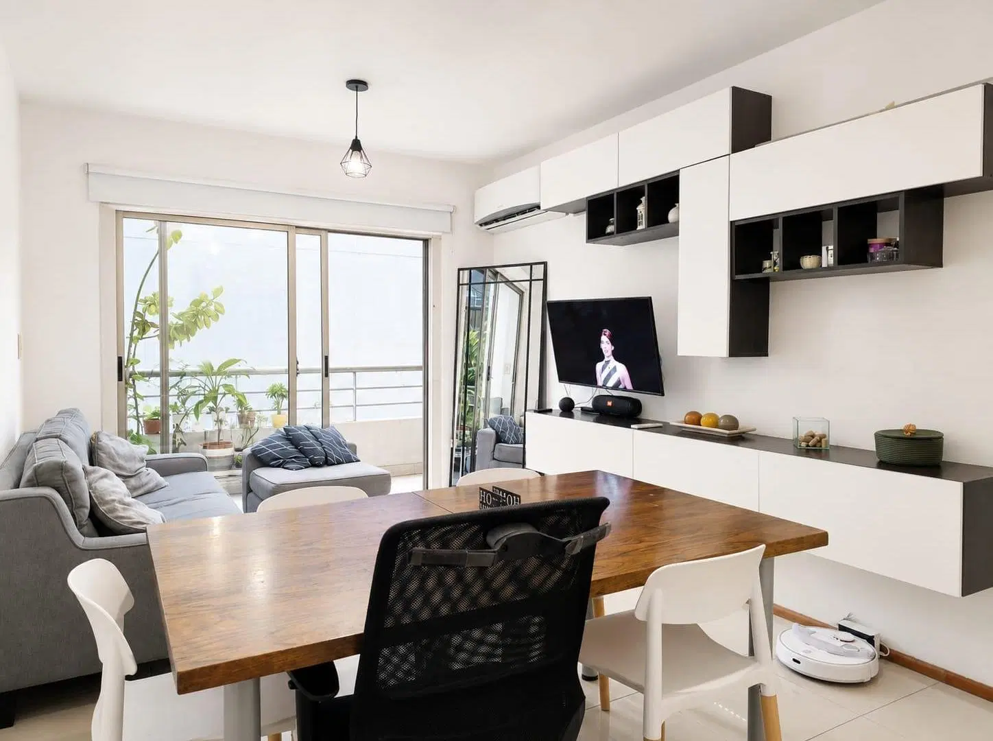ALQUILER DEPARTAMENTO 2 AMBIENTES CON BALCON CORRIDO Y PATIO PROPIO EN PALERMO 4