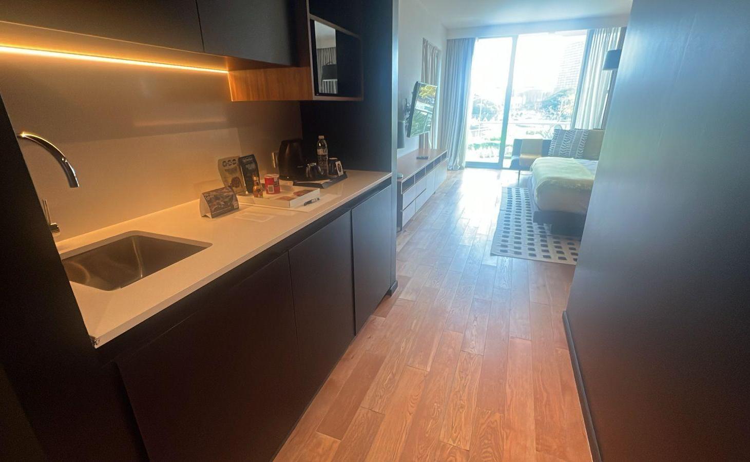 Foto de VENTA MONOAMBIENTE AMOBLADO CON VISTA AL DIQUE EN PUERTO MADERO TORRE, imagen 3
