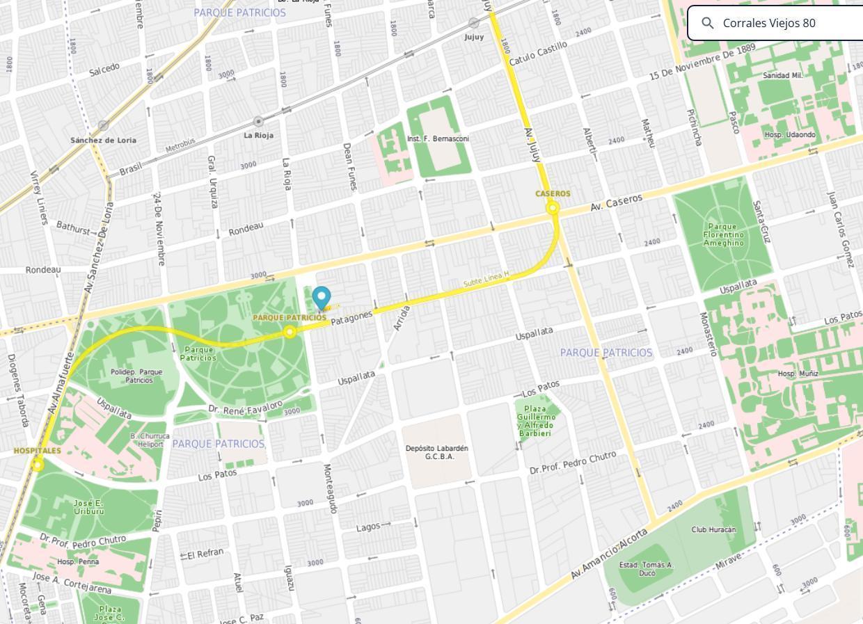 Foto de VENTA DE LOTE DE 381 M2 EN PARQUE PATRICIOS, imagen 2
