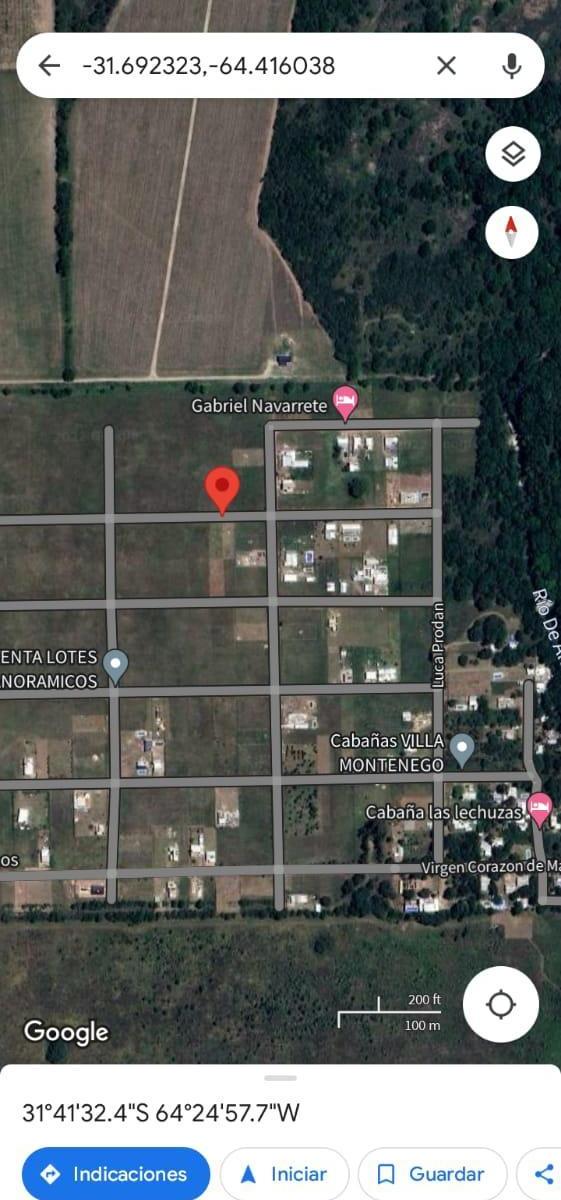 Lotes Anisacate a 200 m del Río 2