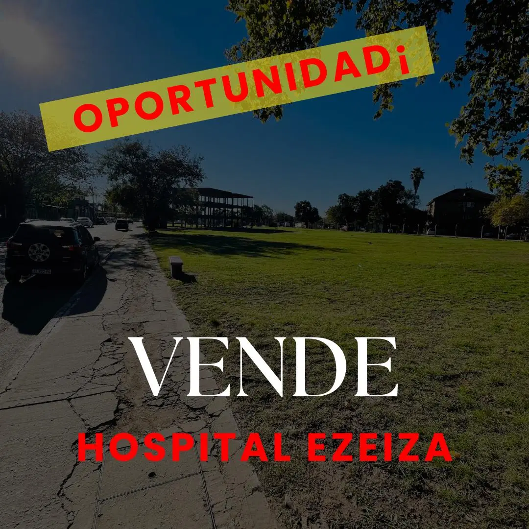 Lotes de 1000 m2 en venta frente a la estacion hospital Ezeiza 5