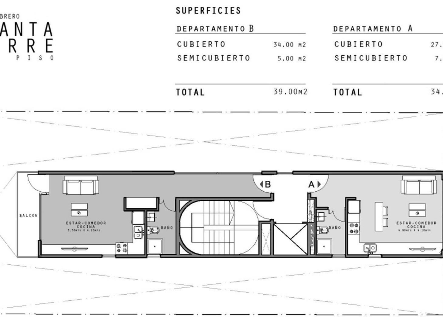 MONO EN EDIFICIO DE CATEGORIA CON AMENITIES
