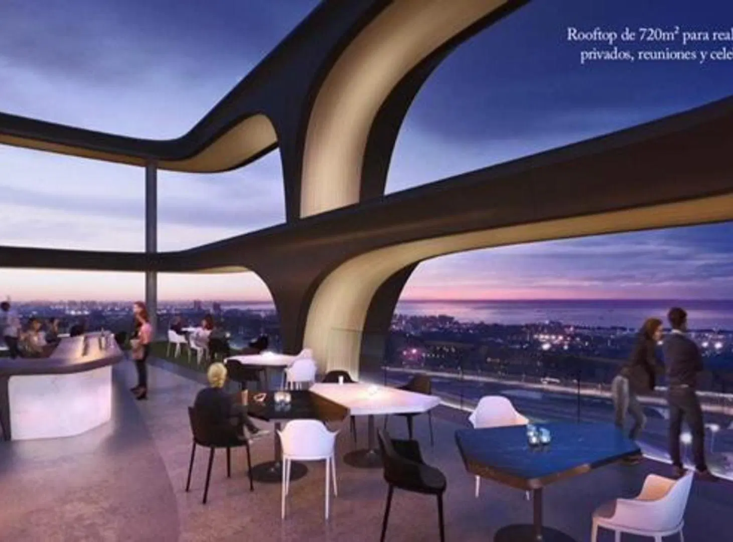 L'Avenue Libertador Estudio Zaha Hadid PISO MUY ALTO 4
