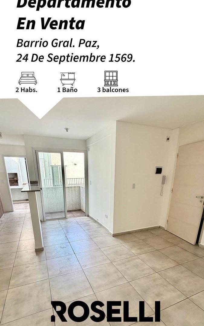 Foto de Departamento de 1 Dormitorio en Barrio General Paz, imagen 1