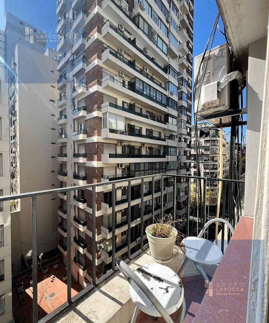 Foto de Monoambiente con BALCÓN - Arenales y Av. Callao - LUMINOSO - mejor zona, imagen 2