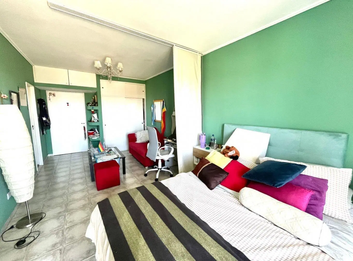 VENTA MONOAMBIENTE CABA A  200 METROS DE PARQUE LEZAMA /BALCON AL FRENTE - PISO ALTO Y SEGURIDAD 24 4