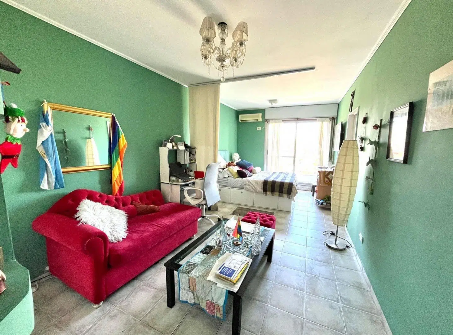 VENTA MONOAMBIENTE CABA A  200 METROS DE PARQUE LEZAMA /BALCON AL FRENTE - PISO ALTO Y SEGURIDAD 24 8
